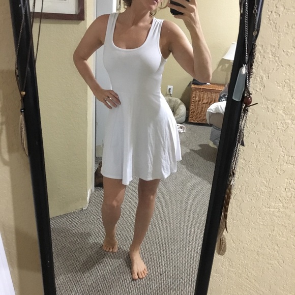 Rebellious One Dresses & Skirts - White baby doll flair dress Rebellious One Dresses & Skirts - White baby doll flair dress